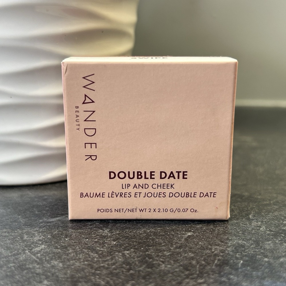 Wander Beauty Double Date Lip Cheek Duo Honeymoon Swipe Full Size SEALED